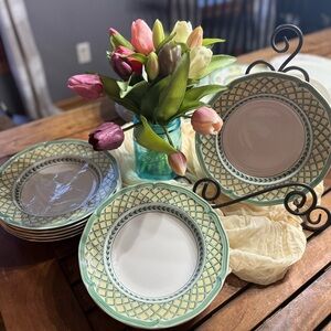 Beautiful set of 9 Villeroy & Boch French Garden Orange bowls.